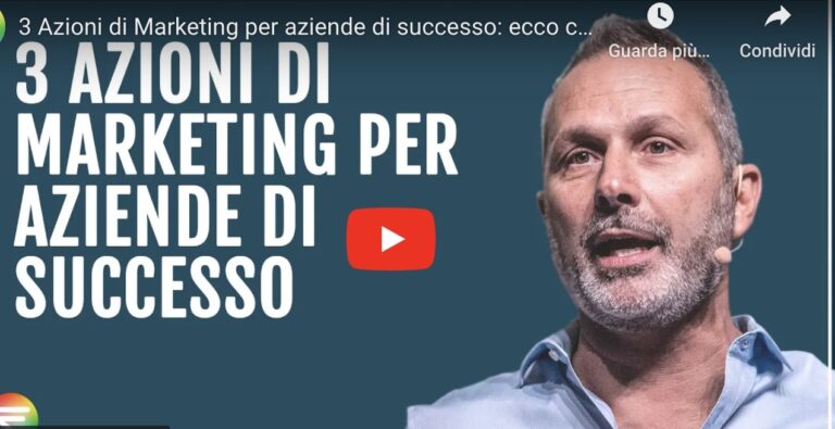 3 Azioni di Marketing per aziende di successo: ecco cosa devi fare subito